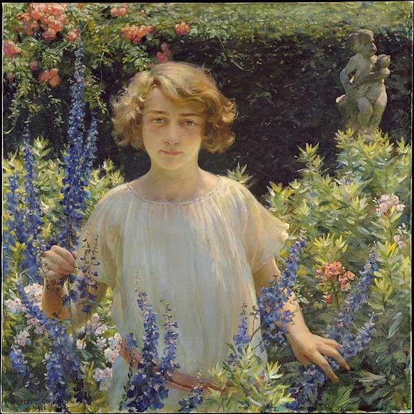 Charles Courtney Curran Betty Newell china oil painting image